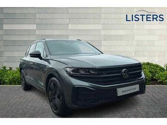 volkswagen touareg - 3.0 v6 tdi 4motion 286 black edition 5dr tip auto