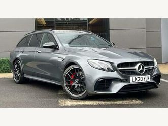4.0 e63 v8 biturbo amg s spds mct 4matic+ euro 6 (start/stop) 5dr