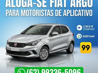 fiat argo - uber aluga