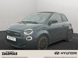 fiat 500e cabrio la prima dab lm szh led