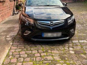 opel ampera baujahr 2012 schwarz vollauss...