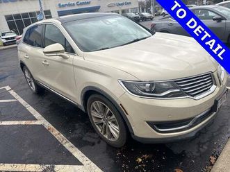 used 2016 lincoln mkx reserve