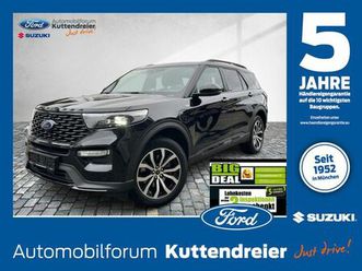 ford explorer st-line 7-sitze glasdach leder navi led