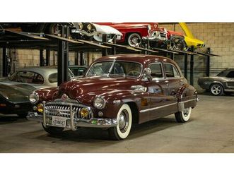 1947 buick super eight 248 8 cyl 4 door sedan a vendre