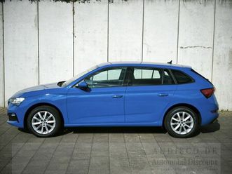 skoda scala 1.0tgi g-tec ambition led pdc scheckheft
