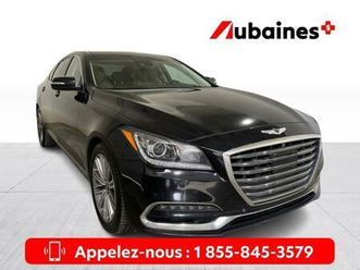 2018 genesis g80 technology awd cuir toit pano gps sièges ventilés