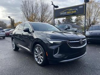 2022 buick envision avenir awd toit pano