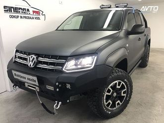 volkswagen amarok 3.0 tdi 4-m canyon+off road-vitel+mat siva