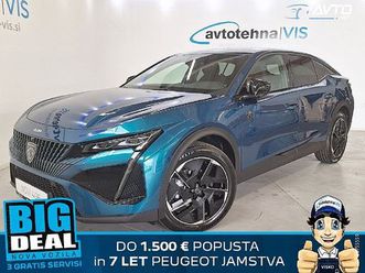 peugeot 408 gt hibrid 145 e-dct6 | masaža in gretje sedežev