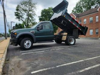 2008 ford f-450 super duty mason dump truck