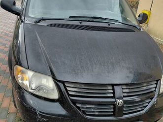 dodge grand caravan automat - czarny minivan z kilkoma bliznami! czarnorzeki • olx.pl