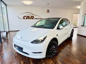tesla model y performance * ahk * 21 zoll * garantie * carbon *