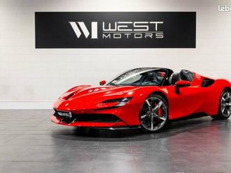 ferrari sf90 stradale spider 1°main française – carbone lift carplay surpiqures