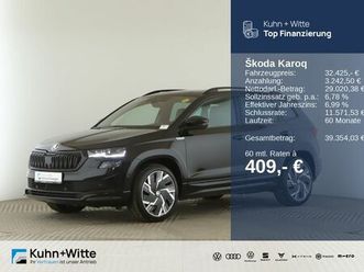 skoda karoq 2.0 tdi sportline 4x4 *pano*ahk*matrix*rfk
