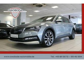 skoda superb combi scout pano memory matrix virtual