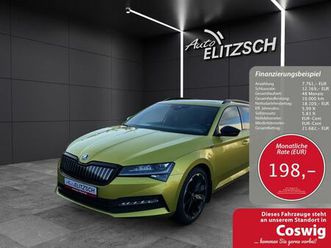 skoda superb combi sportline iv matrix sth ahk sh pano