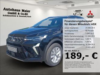 mitsubishi asx plus 1,3 turbo mild hybrid*klima*rfk*shz*