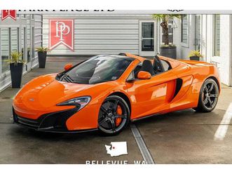 2015 mclaren 650s convertible