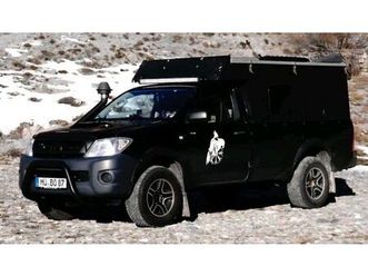 toyota hilux 4x4, mit aufbau und klappdach...