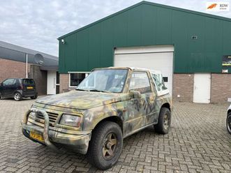 suzuki vitara - 1.6 jlx 4x4 custom military army 1 exemplaar werelwijd apk 2026