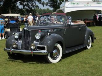 1940 packard 110 convertible, ground-up restoration