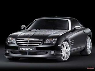 chrysler crossfire chrysler crossfire coupe 3.2 startech tuning black