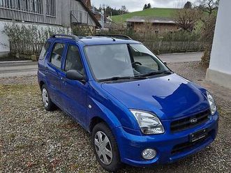 subaru justy g3x 1.5 awd ab mfk canton thurgovie - tutti.ch