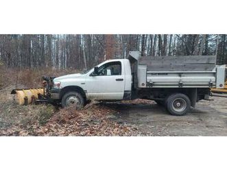 dump truck with plow!