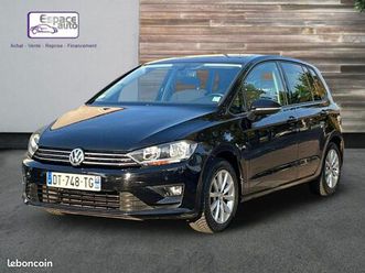 volkswagen golf sportsvan 1.6 tdi 110ch bluemotion technology fap lounge