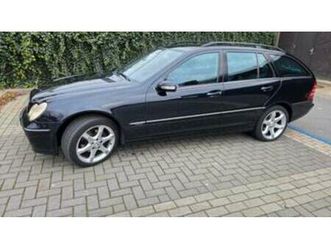 mercedes-benz c-klasse 1.8 c180 kompr combi aut 2007 zwart — mercedes-benz — marktplaats