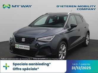seat arona fr 1.0 tsi 95 pk 5v / acc / pdc rear / apple carplay