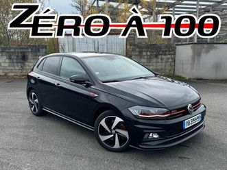 volkswagen polo gti 2.0 tsi 200ch dsg6 virtual cockpit - carplay sieges chauffants suivi vw
