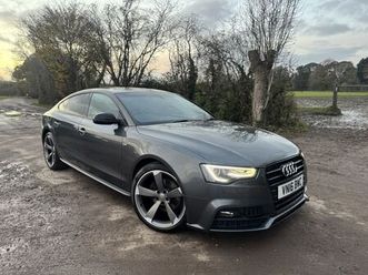 2016 audi a5 2.0 tdi black edition plus (190ps) sportback 5d