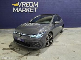 volkswagen golf 8 1.4 ehybrid 245ch gte dsg6 / suivi vw / toit ouvrant