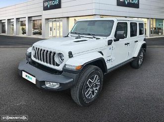 jeep wrangler unlimited 2.0 tg 4xe sahara