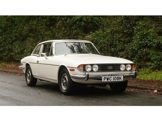 1971 triumph stag blanc manuel, 4 vitesses conduite à dro...