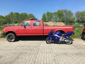 '87 ford f-350 4x4 crewcab long ex us air force preis vhb!