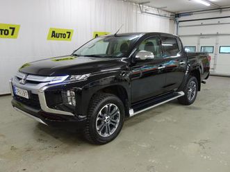 mitsubishi l200 double cab 4x4 2,2 di-d active plus at, navi, cruise, koukku, ym. vahôn ajettu suomiauto!!