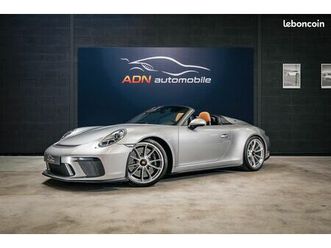 rare porsche 911 type 991 speedster / origine france/ immat france / carnet complet