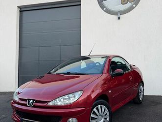 peugeot 206 cc 1.6l 16v sport boîte automatique - 93810 kms - entretien à jour