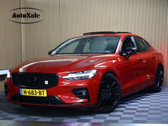 volvo s60 - 2.0 t5 intro edition r-design aut avm 250pk pano hud h/k acc carplay dab leer '20
