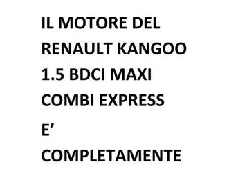 kangoo 1.5 bluedci maxi combi express 115cv