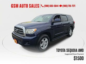 used 2009 toyota sequoia sr5