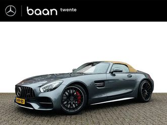 mercedes-benz amg gt c roadster | amg dynamic plus pakket | amg performance stoelen | amg ride control | nappa leder exclusief macchiatobeige/ zwart