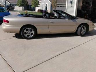 1999 chrysler sebring convertible/trade?