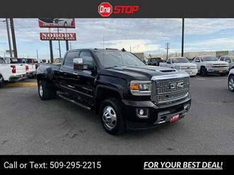2019 gmc sierra 3500hd denali pickup onyx black
