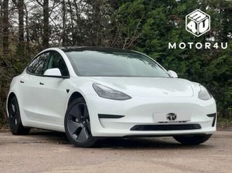 2022 model 3 rwd 4dr