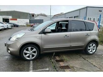 nissan note tekna 1.6 klimaaut. navi pdc teil-leder 1-h