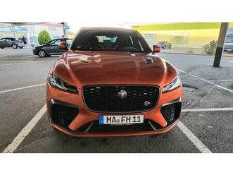 jaguar f-pace svr top zustand einzigartige farbkombi.