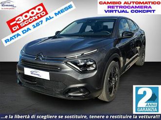 citroen c4 x bluehdi 130 eat8 plus#carplay!retrocamera!cerchi r18°!